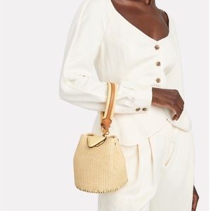 DANSE LENTE wicker bag. BRAND NEW with tags and never used.